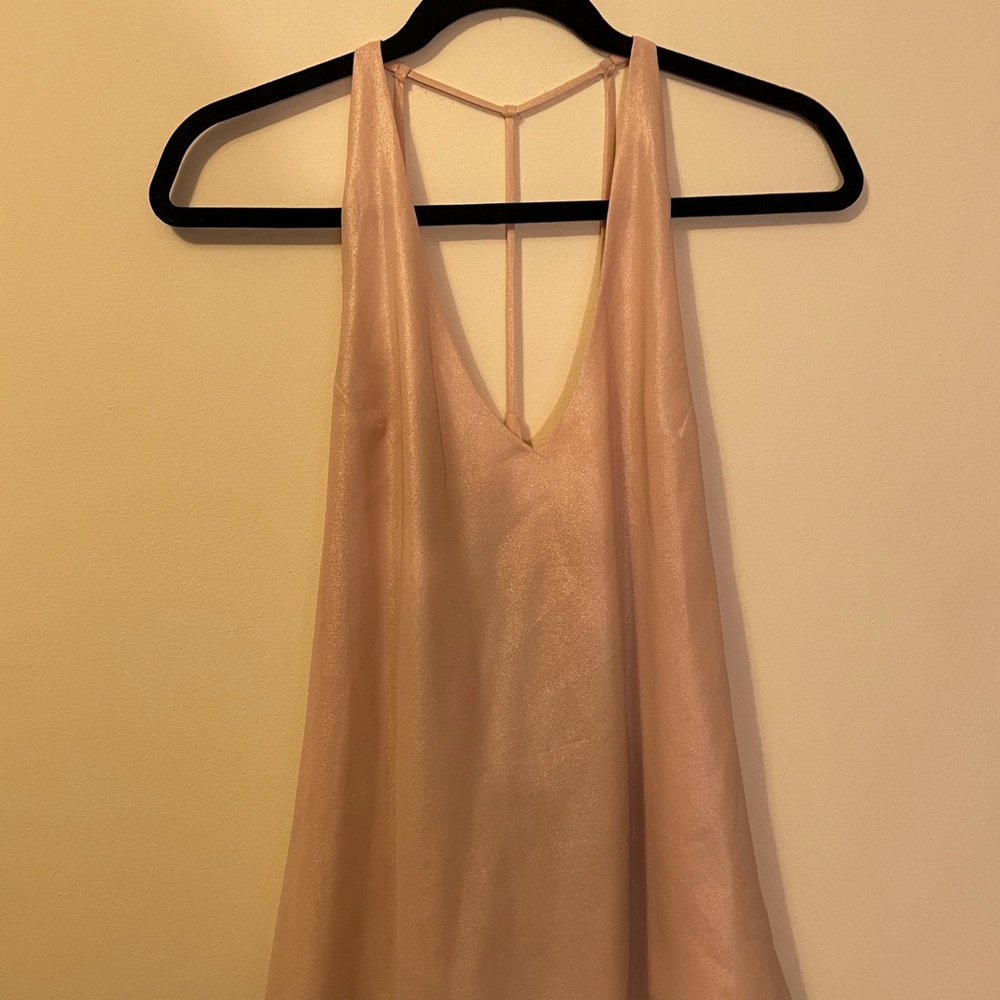 Light pink top